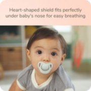 Heart-shaped shield fits perfectly under baby’s nose for easy breathing image number 5