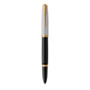 Parker p 51 fine writing fountain pen in black image number 1