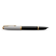Parker p 51 fine writing fountain pen in black image number 4