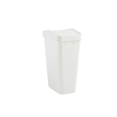 Rubbermaid 1.5-Gallons White Plastic Touchless Kitchen Trash Can
