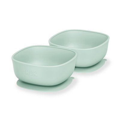 Silicone Baby Suction Bowls, 2-Pack