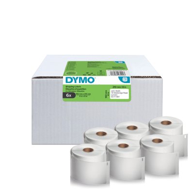 DYMO® LabelWriter fraktetiketter Postnord/DHL 102 x 210 mm, 6-pack