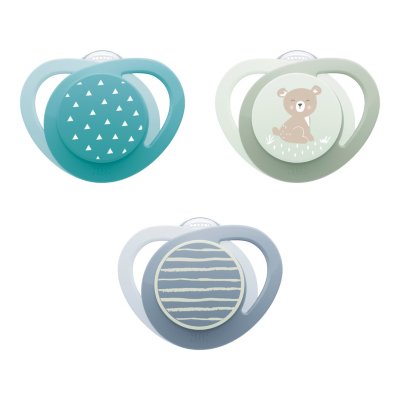 Nuk Signature Soother 0-6 Months 2 Pack - Assorted*