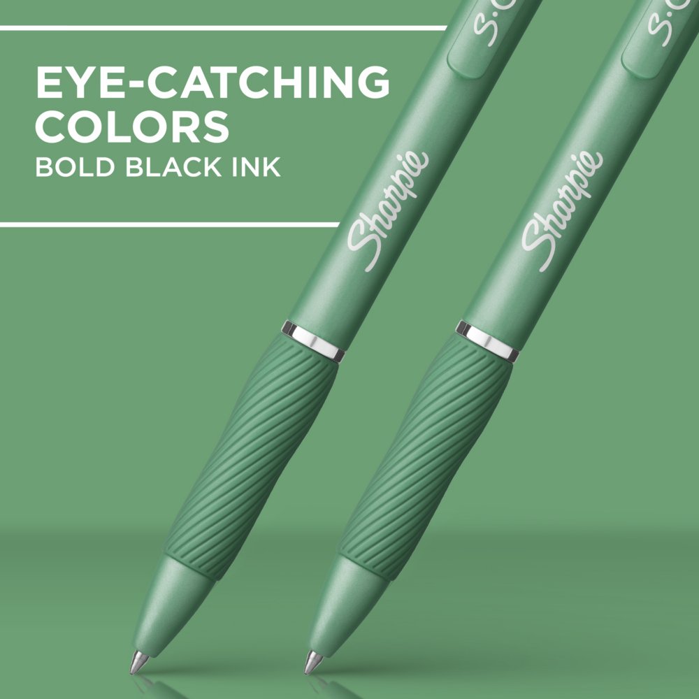 Mr. Pen- Retractable Gel Pens, 6 Pack, Pastel Barrels, Black Gel Pens, Fast  Dry, Gel Pens Fine Point 0.7mm, Retractable Pens, Cute Pens, Gel Ink Pens