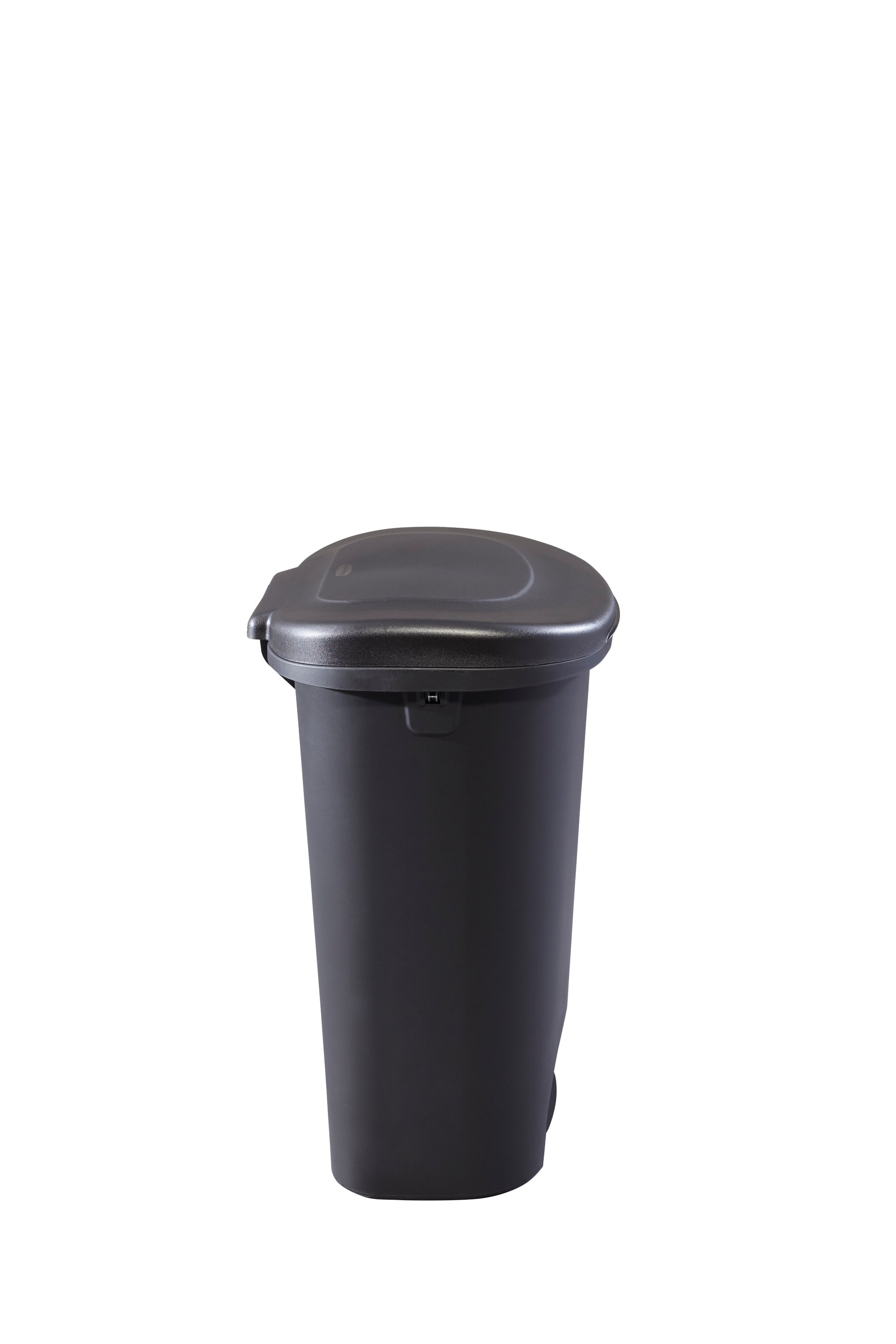 Rubbermaid Classic 13 Gallon Premium Step-On Trash Can with Lid and  Stainless-Steel Pedal, Black Waste Bin for Kitchen