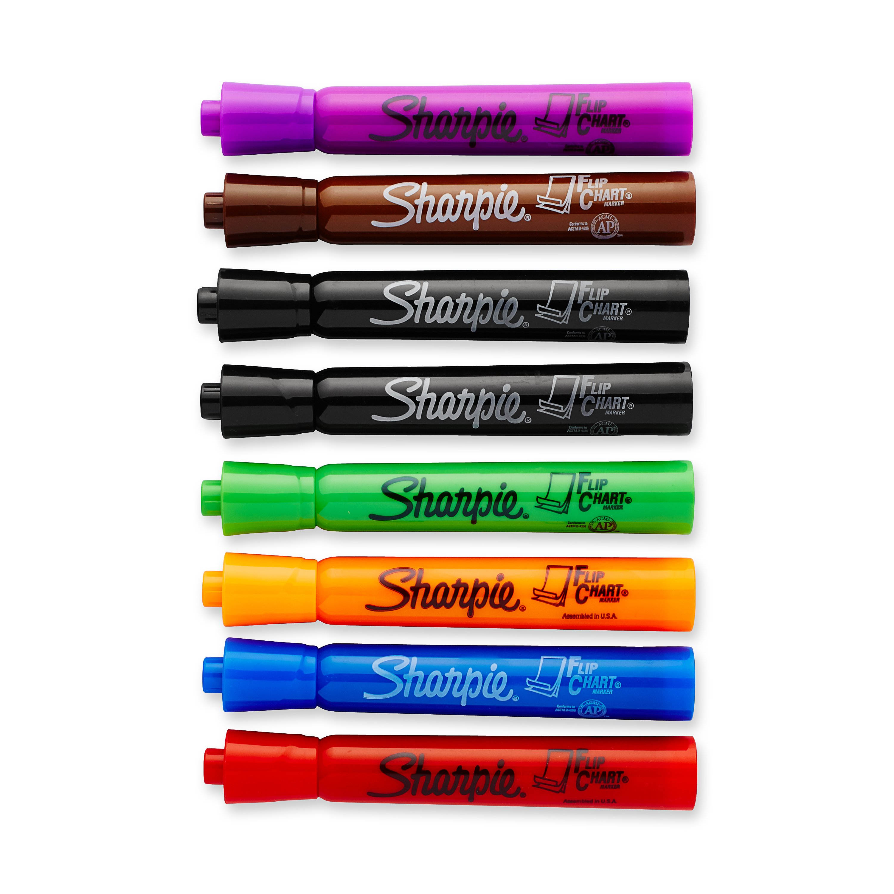 Great Value, Sharpie® Flip Chart Marker, Broad Bullet Tip, Assorted Colors,  4/Set by Sanford