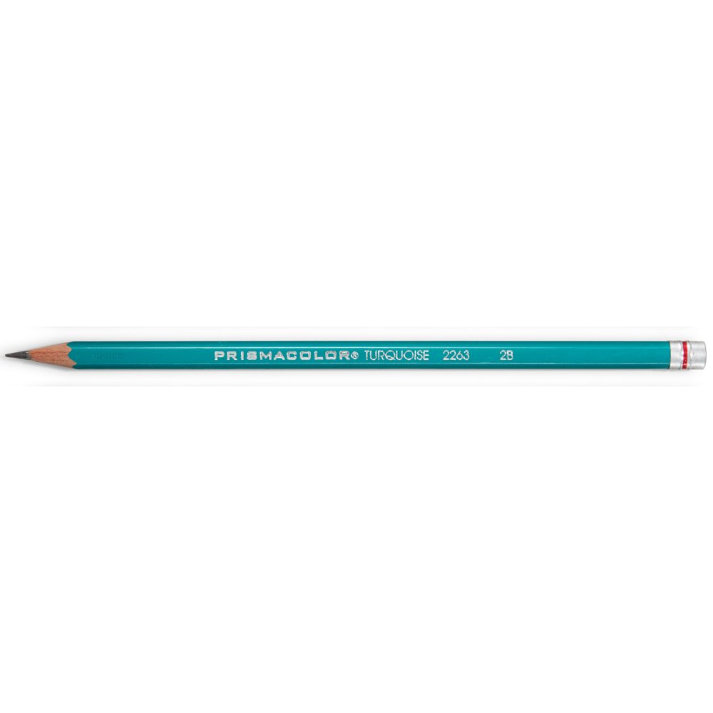Prismacolor Premier Turquoise Medium Grade Graphite Pencils Set of 12  Drawing, Blending, Shading & Rendering, Prismacolor Arts Crafts 