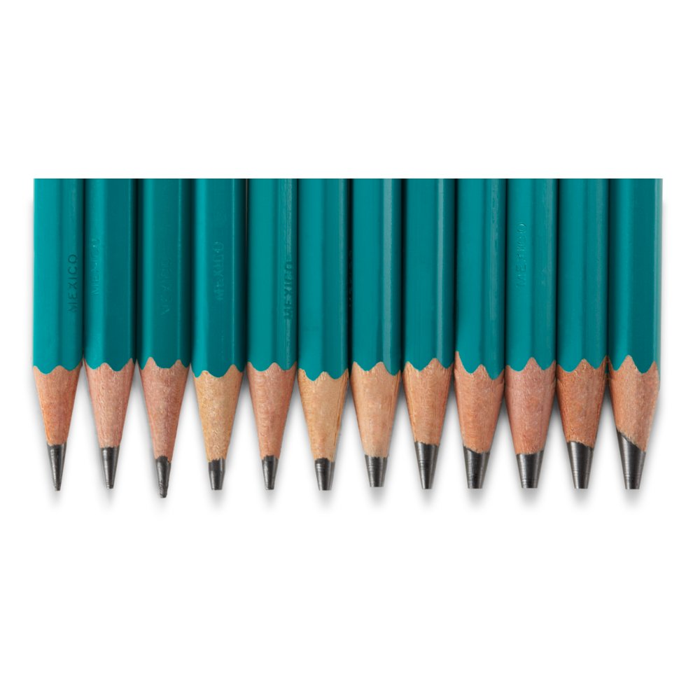  Prismacolor Premier Turquoise Graphite Sketching Pencils, Soft  Leads, 12 Count : Everything Else