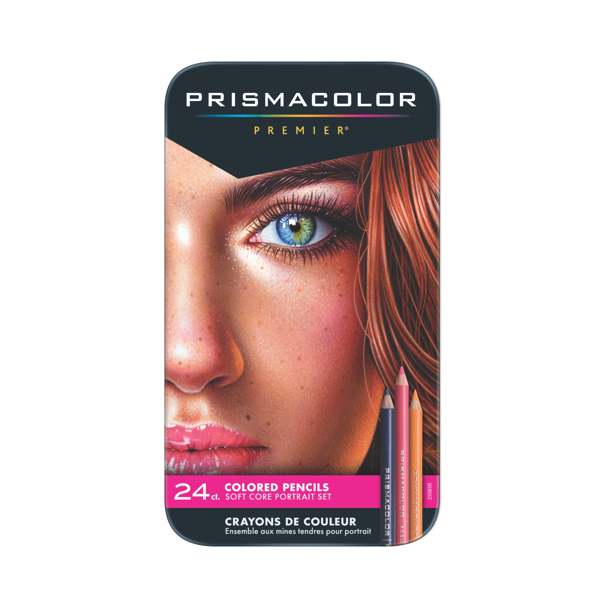 Prismacolor Premier Colored Pencil 24-Piece Setwith Tin 