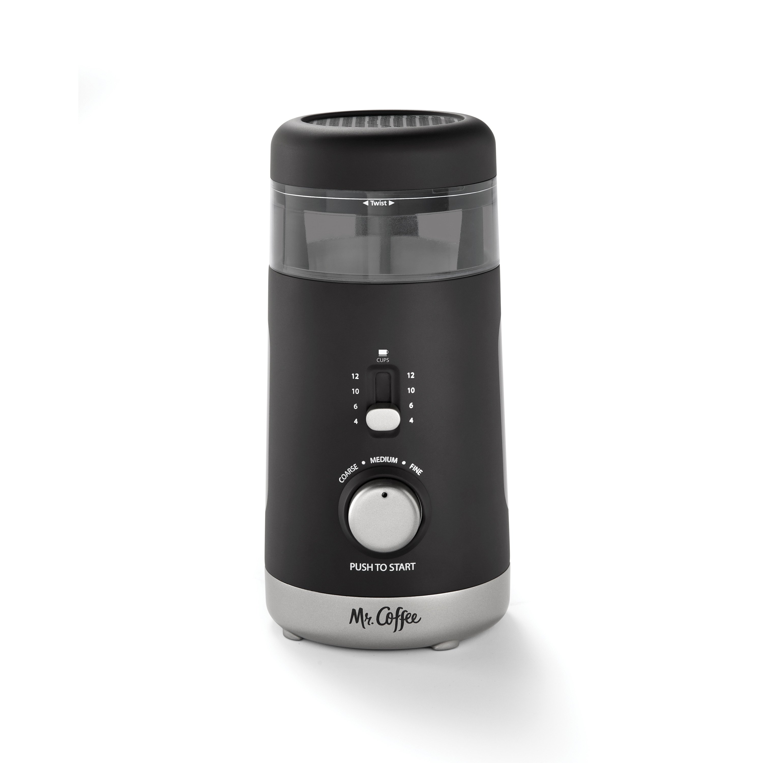 Mr. Coffee Multi-Grind 12-Cup Automatic Coffee Grinder Black BVMC-PBG77 -  Best Buy