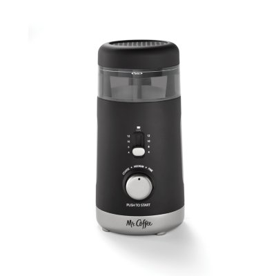 Mr. Coffee® Cafe Grind 18 Cup Automatic Burr Grinder, Stainless Steel