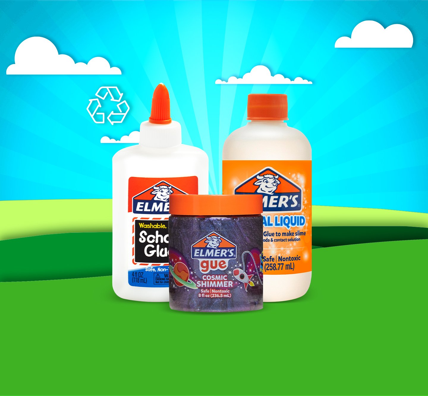 Elmer's: Glue, Slime, & Squishies