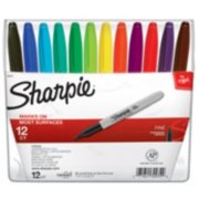 12 count fine point assorted color sharpie markers image number 1