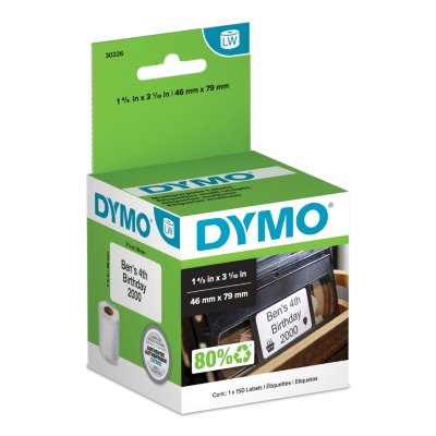 DYMO - Étiquettes pour vidéocassette LabelWriter