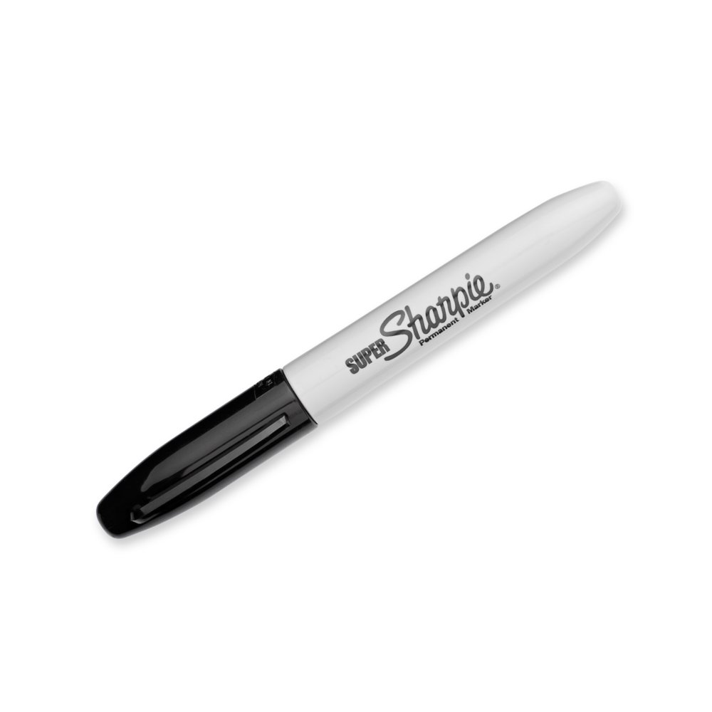 Sharpie® Soft-Grip Pen, Fine Point, Black 