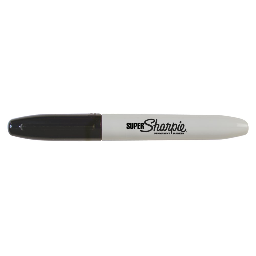 Sharpie Marker Permanent Fine Black, 1 - King Soopers