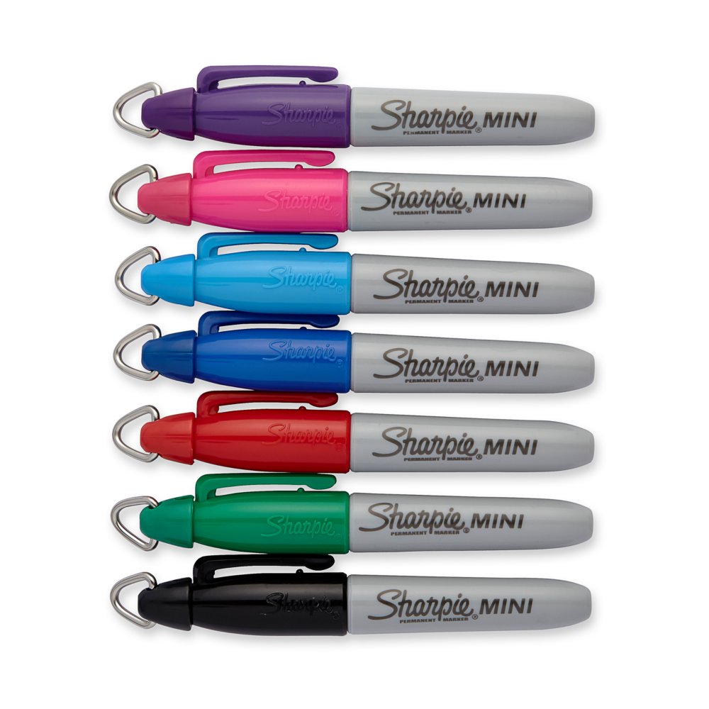 Sharpie Mini Marqueur permanent pour métal, plastique assortiment