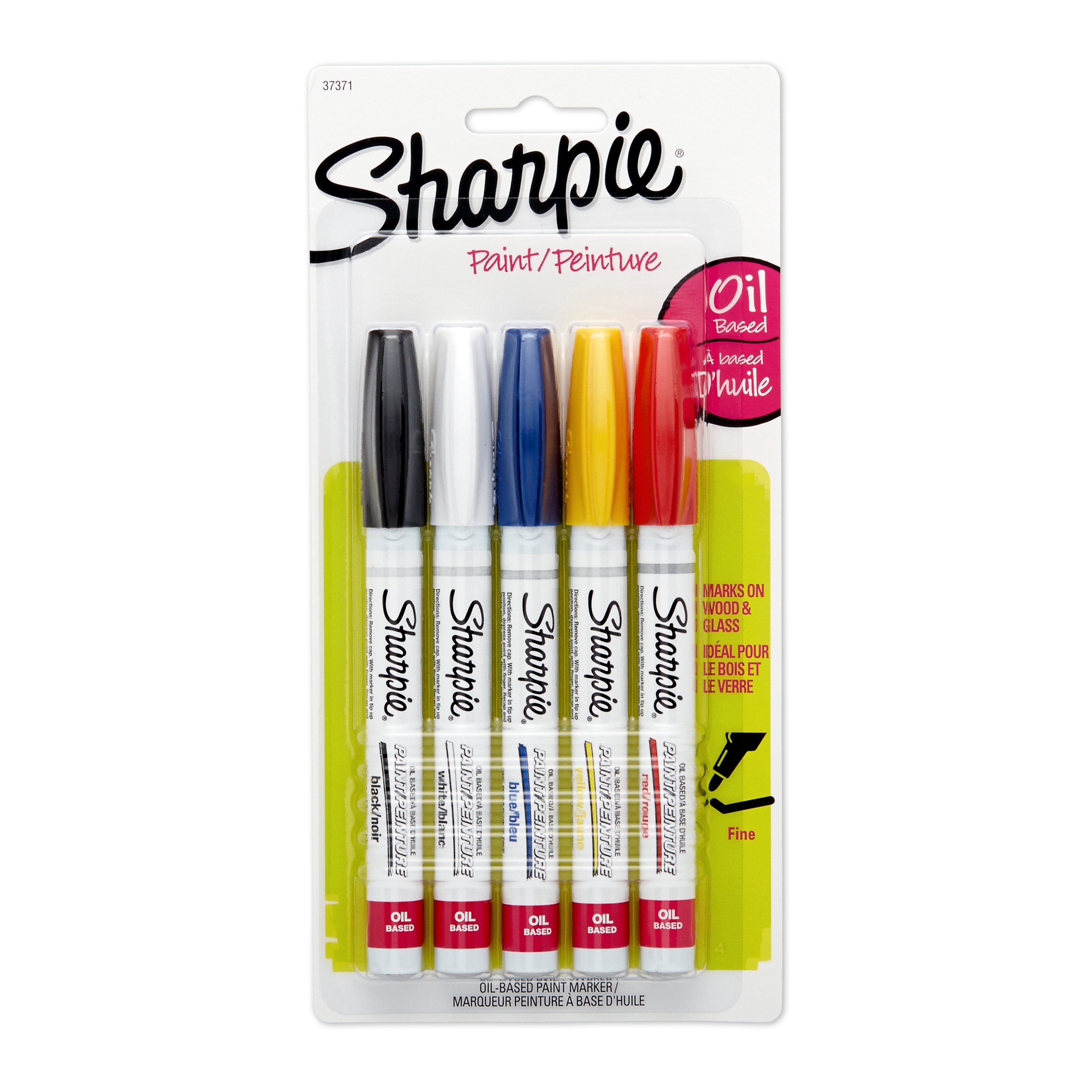 Sharpie Fine Tip markers 4 color set