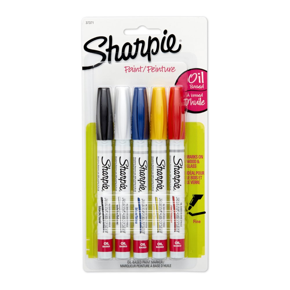 Sharpie Medium Point Oil-Based Opaque Paint Markers 5/Pkg