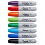assorted color chisel tip sharpie markers image number 2