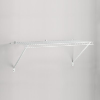 Rubbermaid 11.5 in. L White Metal Adjustable Shelving Track