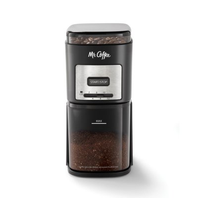 MR. COFFEE IDS75 White Coffee Grinder 