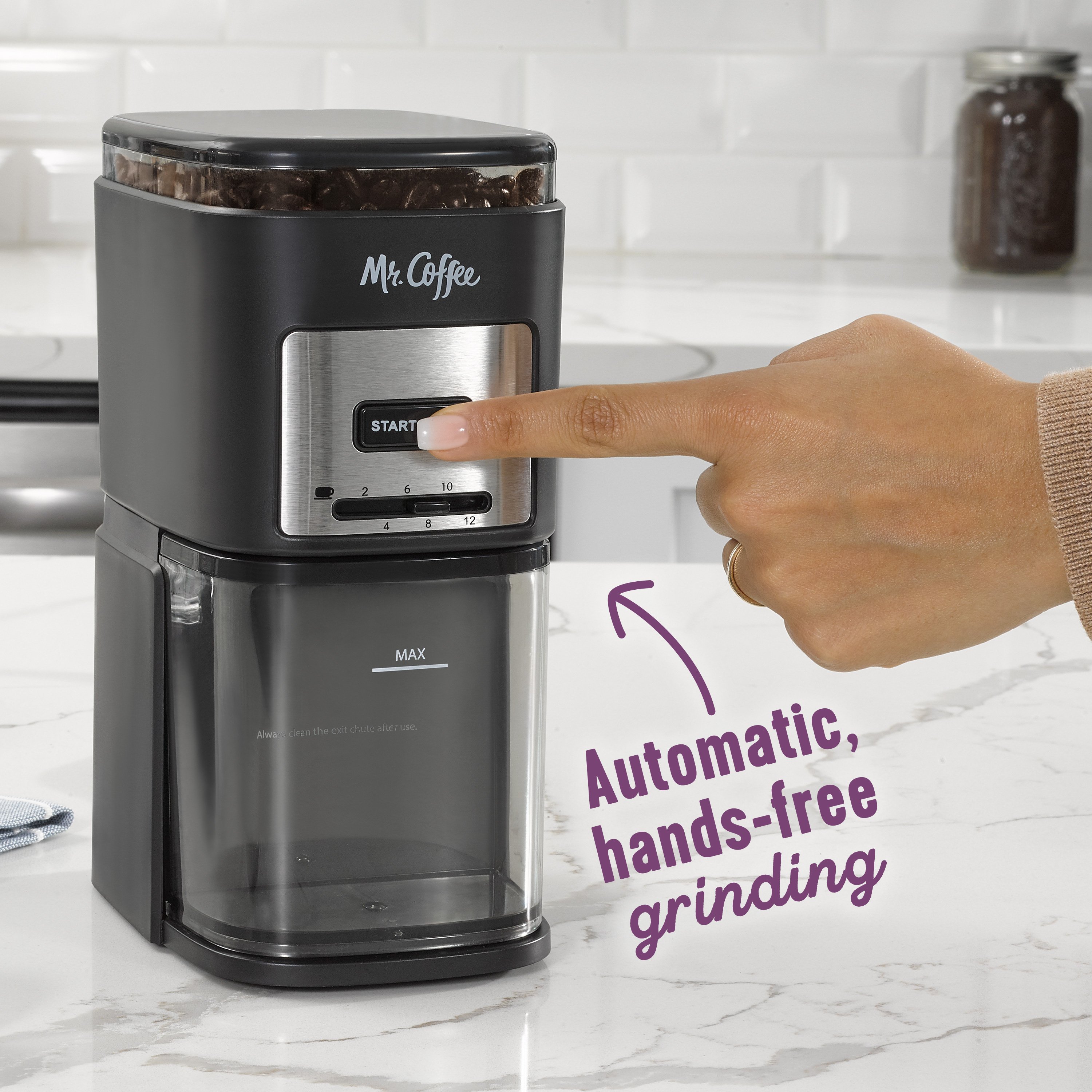 Mr. Coffee® Multi-Grind 12-Cup Automatic Coffee Grinder