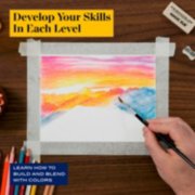 develop your skills in each level and learn how to build and blend with colors image number 2