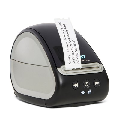 DYMO® LabelWriter™ 550 turbo, Etikettendrucker für bis zu 90 Etiketten/Minute, USB & Ethernet, 300 dpi. Thermodirekt, für Etiketten bis 60mm Breite