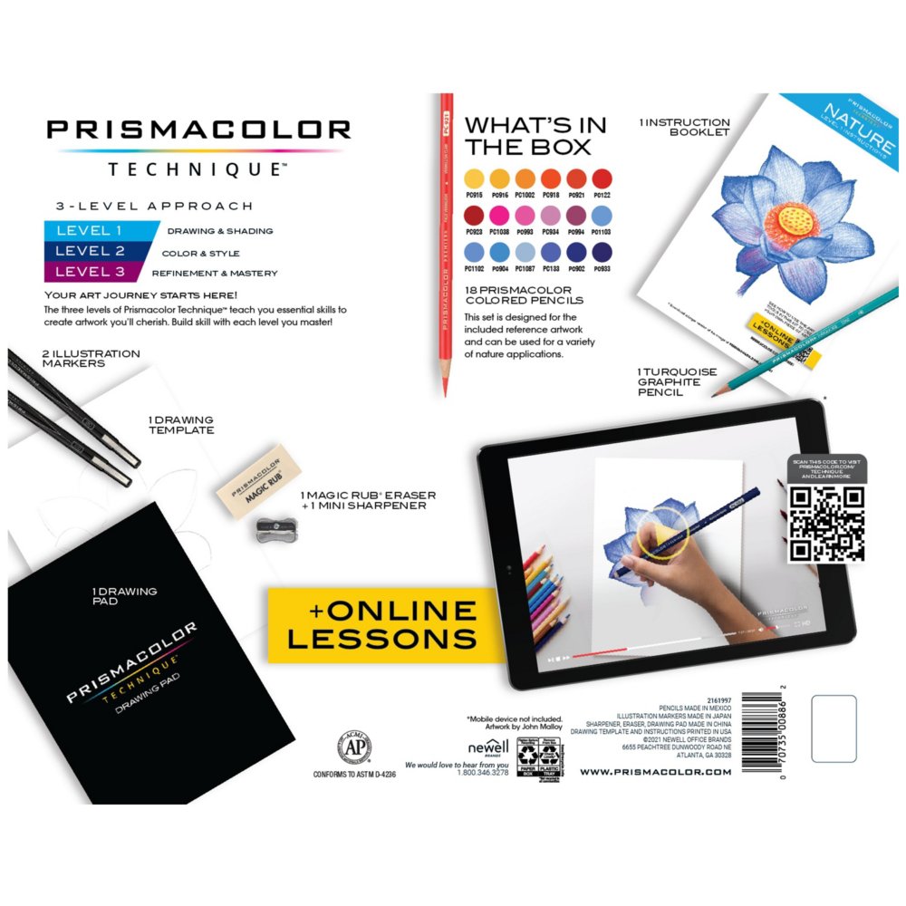  Prismacolor Technique, Art Supplies and Digital Art