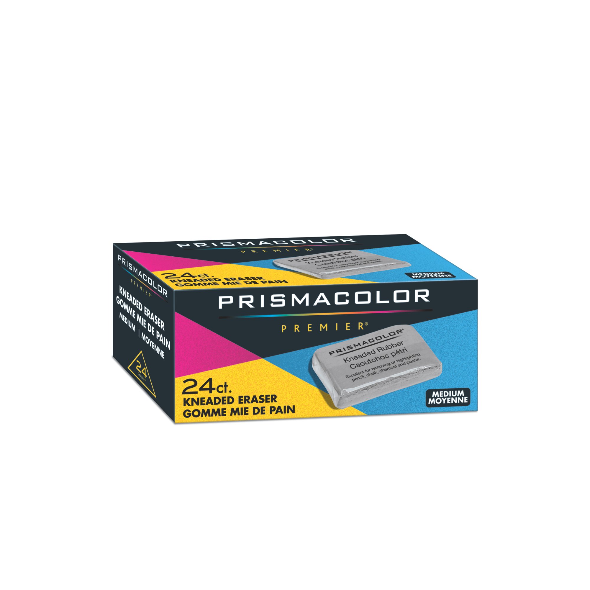  Prismacolor Premier Rubber Kneaded Erasers, Medium, 24 Count :  Office Products