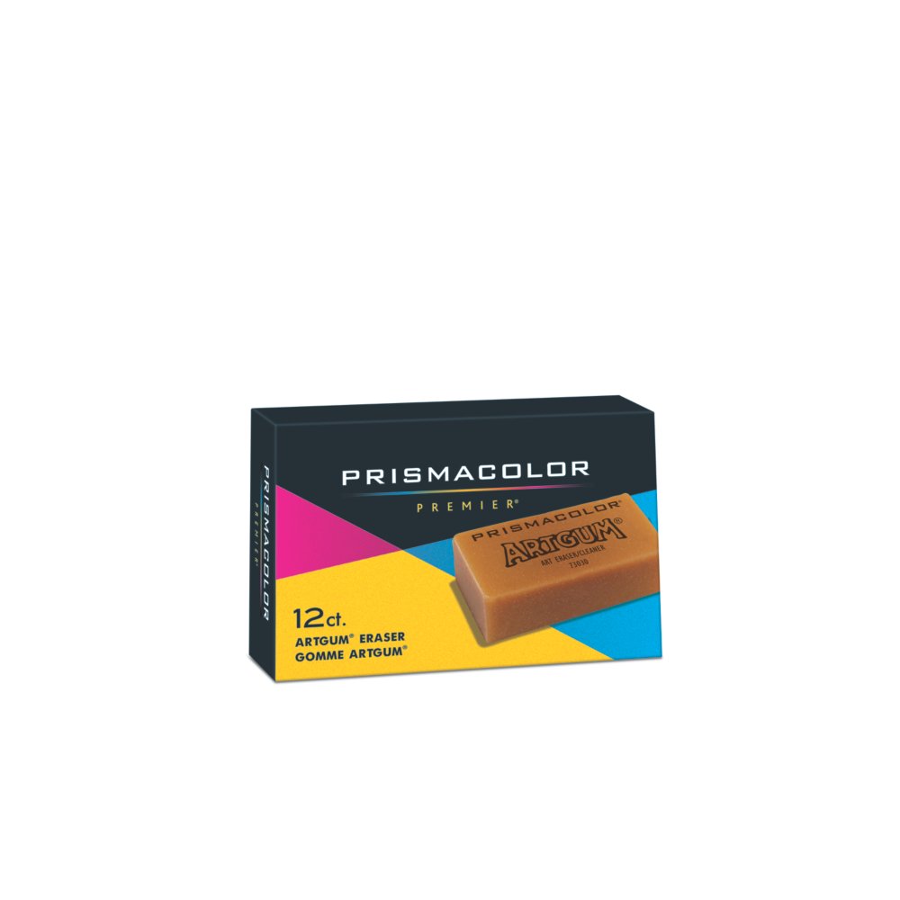 Prismacolor Art Gum Erasers, 12-Pack
