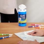 white board care cleaning wipes image number 2