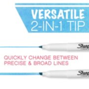 versatile two in one tip, quickly change between precise and broad lines image number 1