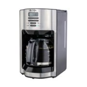 Mr. Coffee 12-Cup Programmable Coffee Maker with Rapid Brew System - Stainless Steel