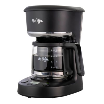 5 Cup Coffee Maker, Silver