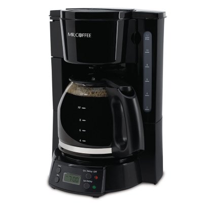 Mr. Coffee® 12-Cup Programmable Coffee Maker, Black
