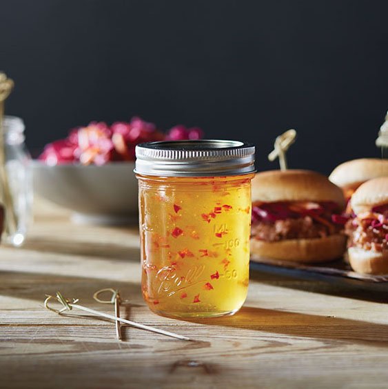 Pepper Jelly Recipe Ball® Mason Jars