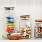 mason jars used for storing craft supplies image number 4