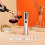 wine openers sophisticated style with its sleek stainless steel image number 7