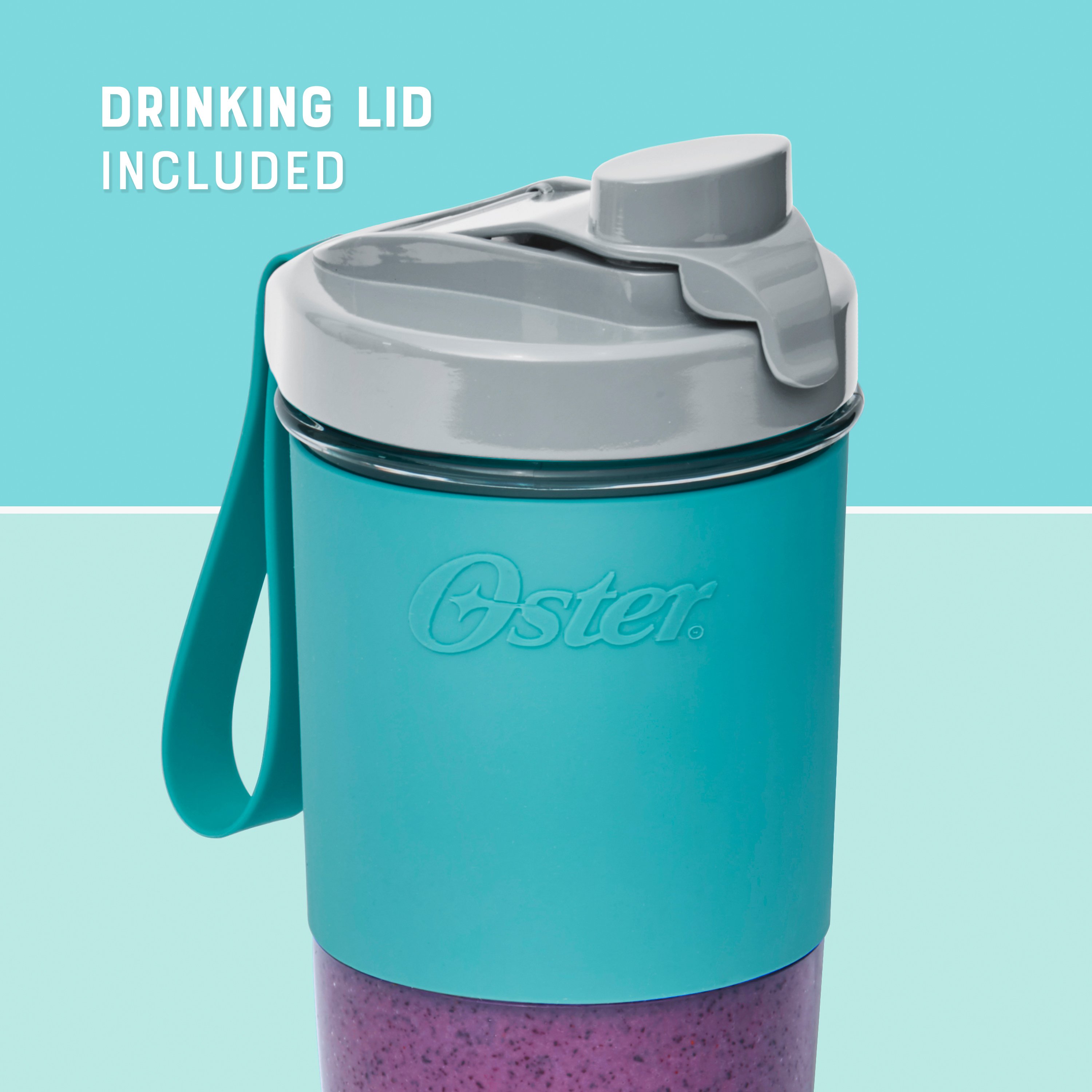 Oster Blend Active Rechargeable Portable Blender - Gray