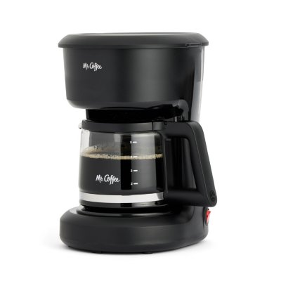 Mr. Coffee&reg; Mini Brew Switch Coffee Maker, 5-Cup Coffee Maker, Black