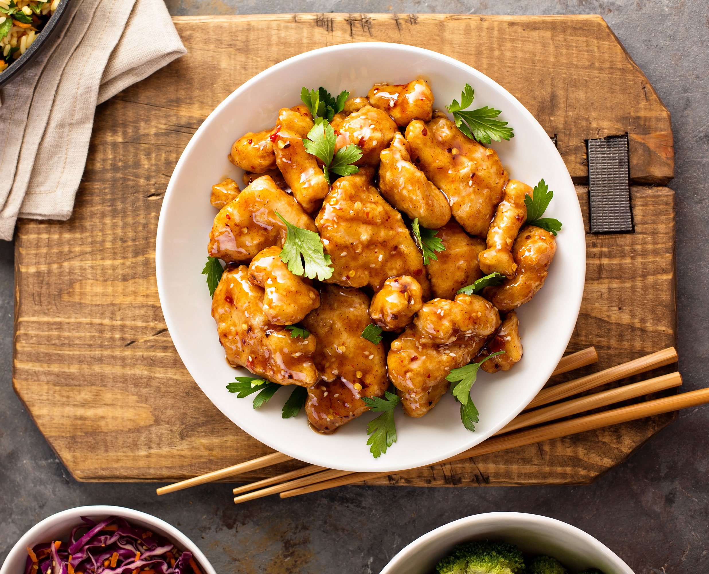 Pressure cooker orange cheap chicken