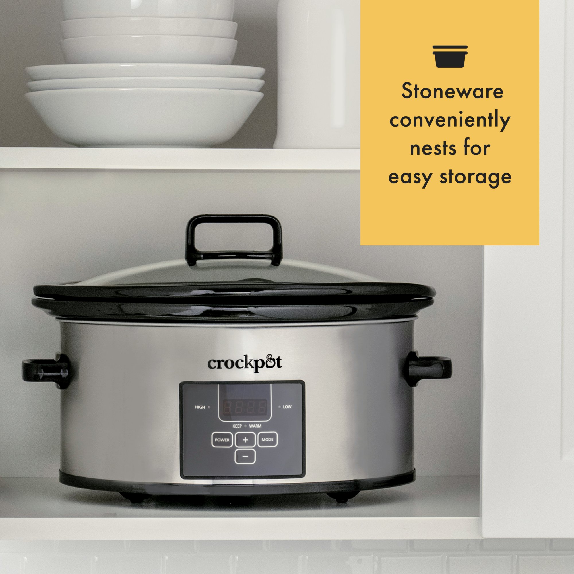 Crock-Pot® Programmable Design Series 6-Quart Cook & Carry Slow