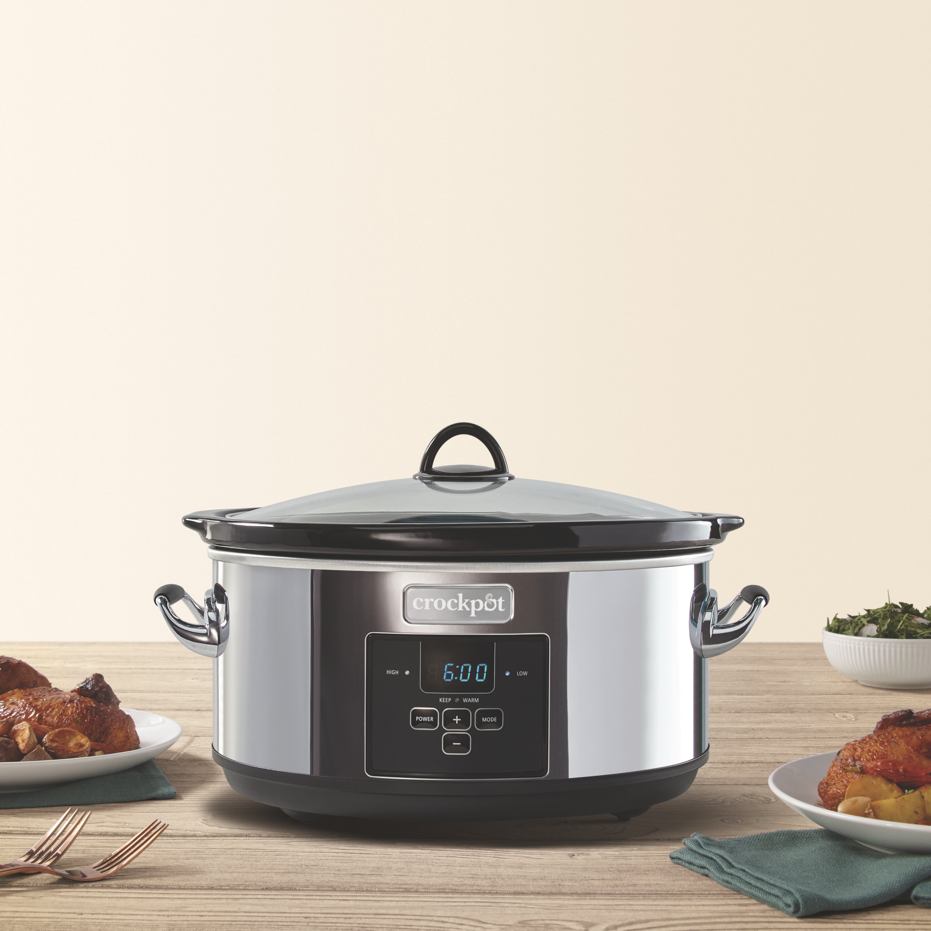 Crock-Pot® Programmable 7-Quart MyTime® Cook & Carry®Slow Cooker