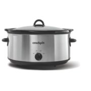 Crock-pot SCV800-B - 8-Quart Oval Manual Slow Cooker - Black