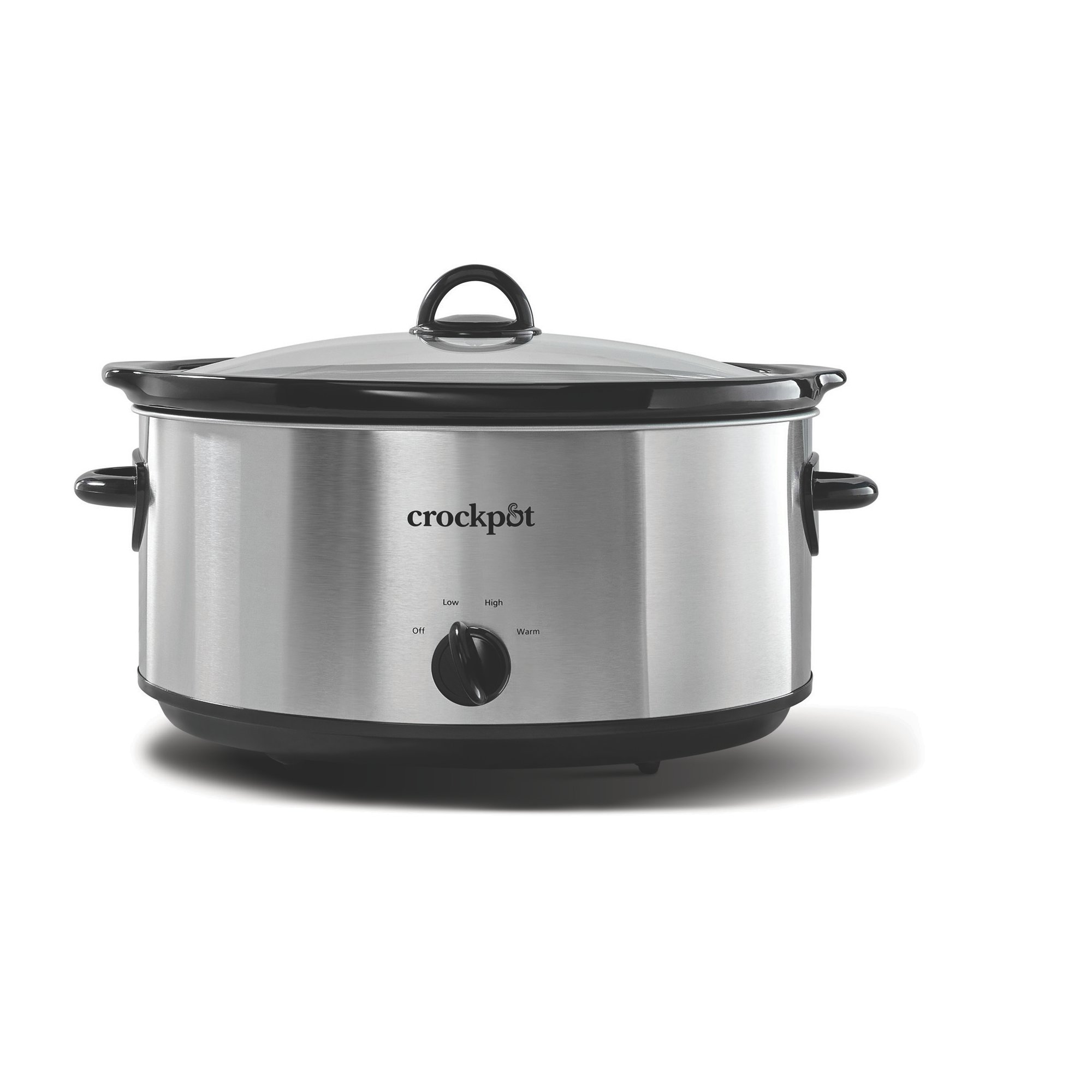 Crock-pot Oval Manual Slow Cooker, 8 quart, Stainless Steel (SCV800-S)