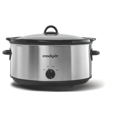 Crock-Pot® 7-Quart Easy-to-Clean Cook & Carry® Slow Cooker, Black