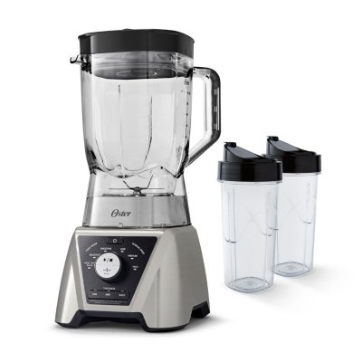 Oster® Party Blender with XL 8-Cup Jar and Blend-N-Go™ Cup, Grey