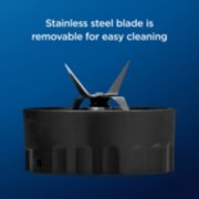 mini chopper stainless steel blade is removable for easy cleaning image number 4